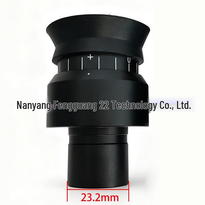 

Biological Microscope with WF10X High Eyepoint Wide-Angle Eyepiece, 22MM FoV, 23.2MM Interface, Field of View Adjustable.