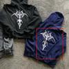 2024 SODER Street Style Zipper Hoodie Cardigan: Cool Influencer Print Jacket