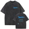 T-shirts Vintage Lavés Drake Iceman Album 2026 Imprimé Lettres Hommes Femmes Mode Décontractée Coton Haute Qualité Manches Courtes