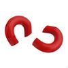 2 Pieces Front Tow Hook Covers Easy Installation Sturdy Hitch
