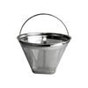 Stainless Steels Coffee Filter Fine Mesh Screen Reusable Cone Shape Strainer for Espresso Coffee Maker Machine Part