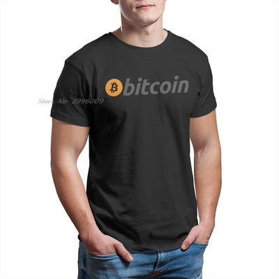 Bitcoin Zeichen Kunst Satoshi Nakamoto Klassisches T-Shirt Rundhals Oberteile Übergröße T-Shirt Reine Baumwolle Kurzarm