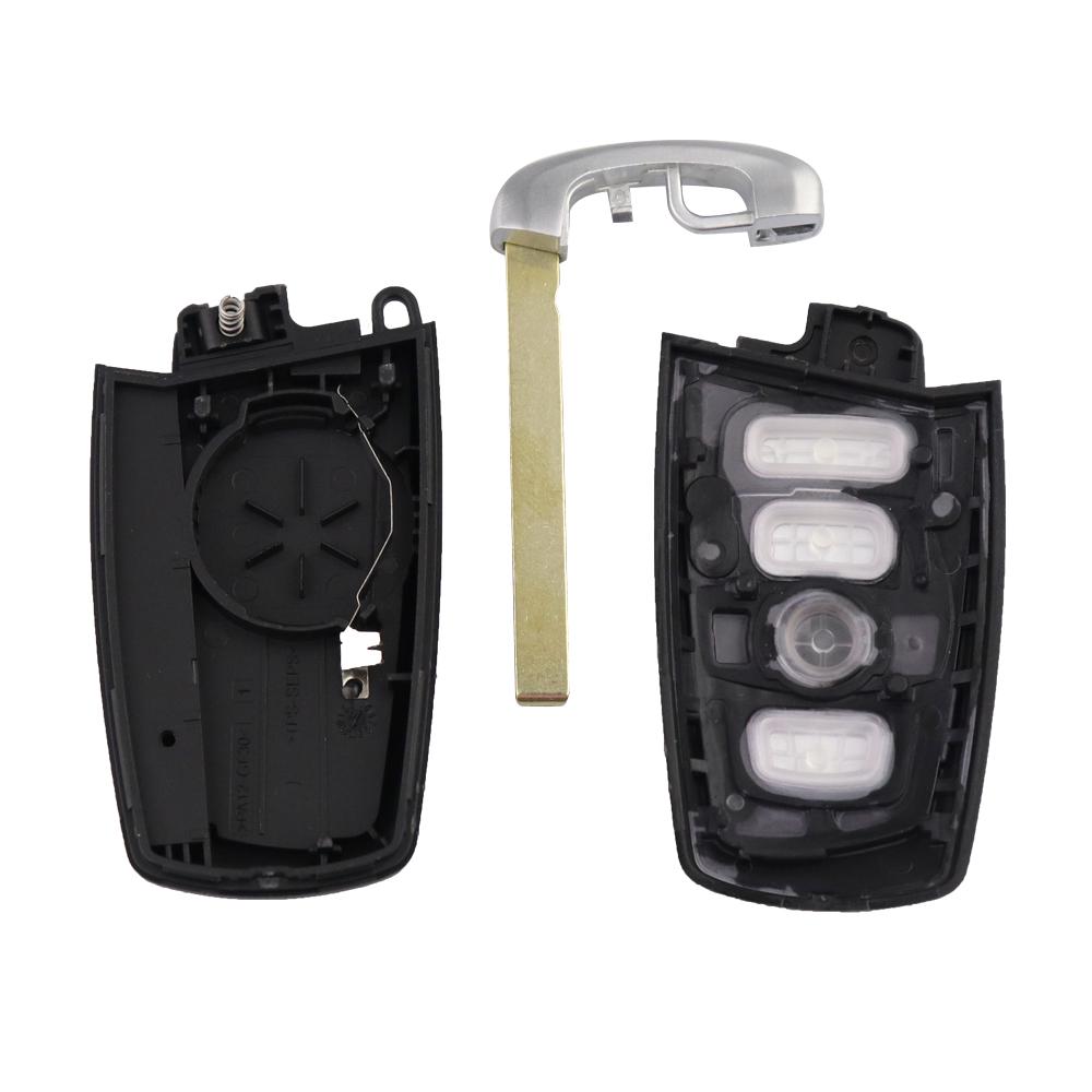 Remote Car Key Fob Shell For BMW F Series 1 3 5 7 FEM/BDC CAS4 CAS4+ X1 X3 X4 X5 X6 F20 F22 F30 M2 M3 3GT 2012-2017 3/4 Buttons
