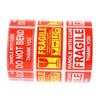 250Pcs/Roll Care for Goods Fragile Shipping Stickers 25x45mm Fragile Roll Sticker  Goods