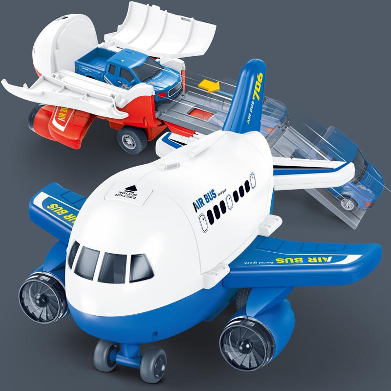 Pressing Of Simulation Launching Orbiting Aircraft Sliding Storage Toy Car