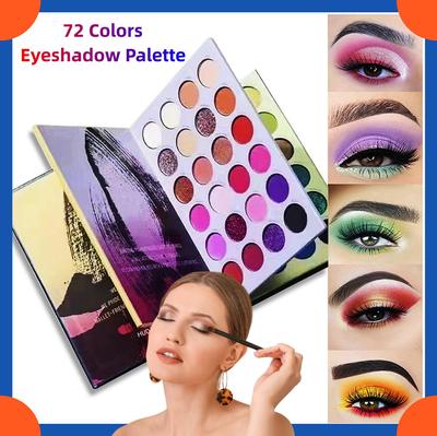 72 Colors Eyeshadow Palette Matte Eye Shadow Make Up