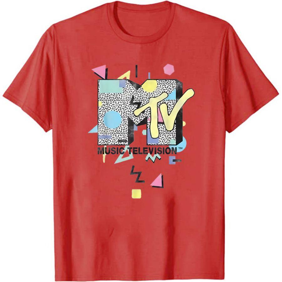 Buy MTV Retro Shape Design Logo Graphic 