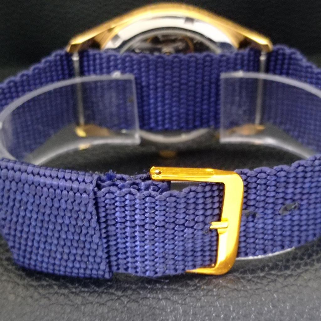 HMT PILOT HAND-WINDING VINTAGE INDIAN MENS BLUE COLOR DIAL WATCH A702071-5