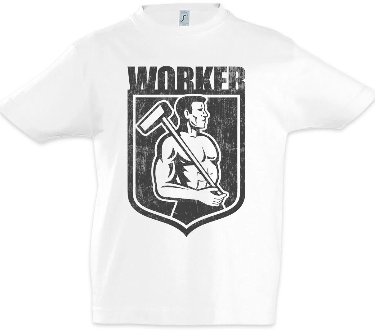 Worker II Kids Boys kids boys T-Shirt Working Working Working Class Artisan Socialism 110