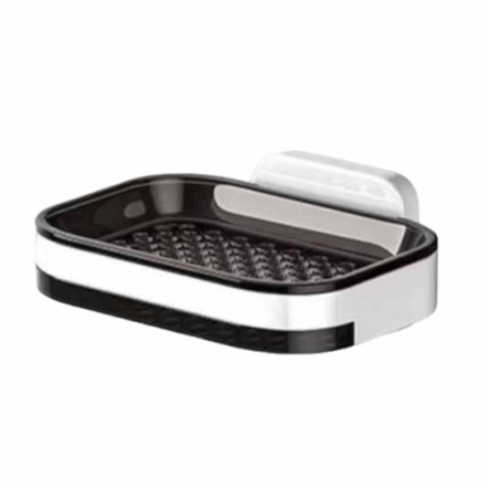 Self Adhesive Soap Storage Rack Waterproof Soap Drain Box Soap Organizer  Hotel