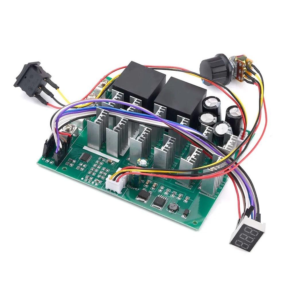 

10‑55V 100A PWM DC Motor Speed Controller Forward Reverse Adjustable