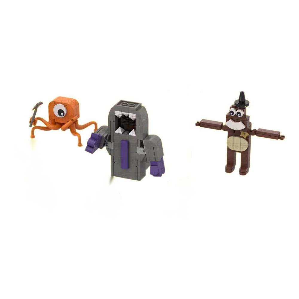 Banban Bahçesi 8 Blok Banban Bahçesi 0 Yapı Blokları Truffletoot Flumbo Syringeon Bittergiggle Jester Dadadoo Blok Oyuncak