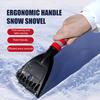 Extendable Car Snow Shovel with Ice Scraper Detachable Snow Shovel Efficient Snow Clearing Tool for Winter Emergency Kit