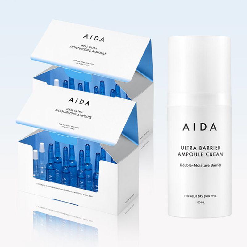 

[Moisture-filled SET] Moisture Ampoule 2g*10 2BOX + Cream 50ml