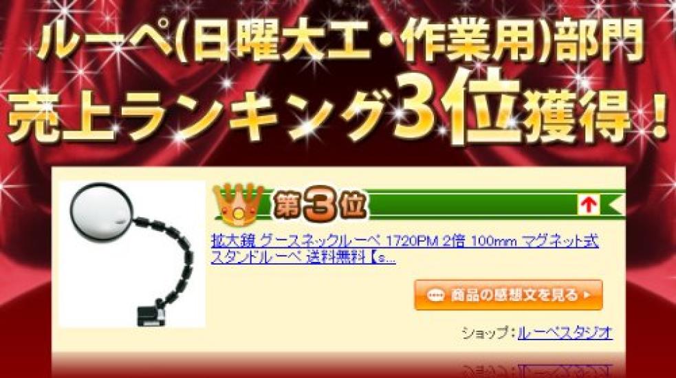 Ikeda Lens Magnetic Magnifier 1720PM