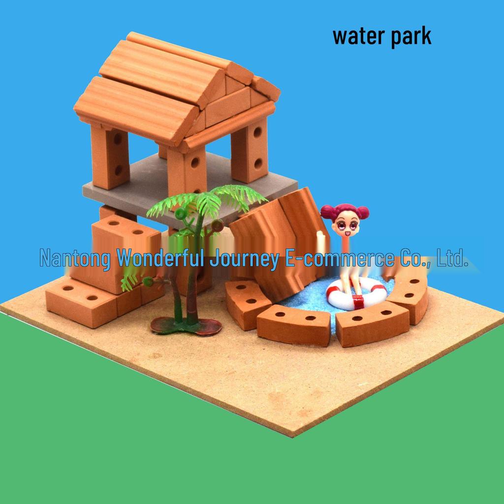 Little Bricklayer DIY Cement House Building Blocks - Educational Toy for Children