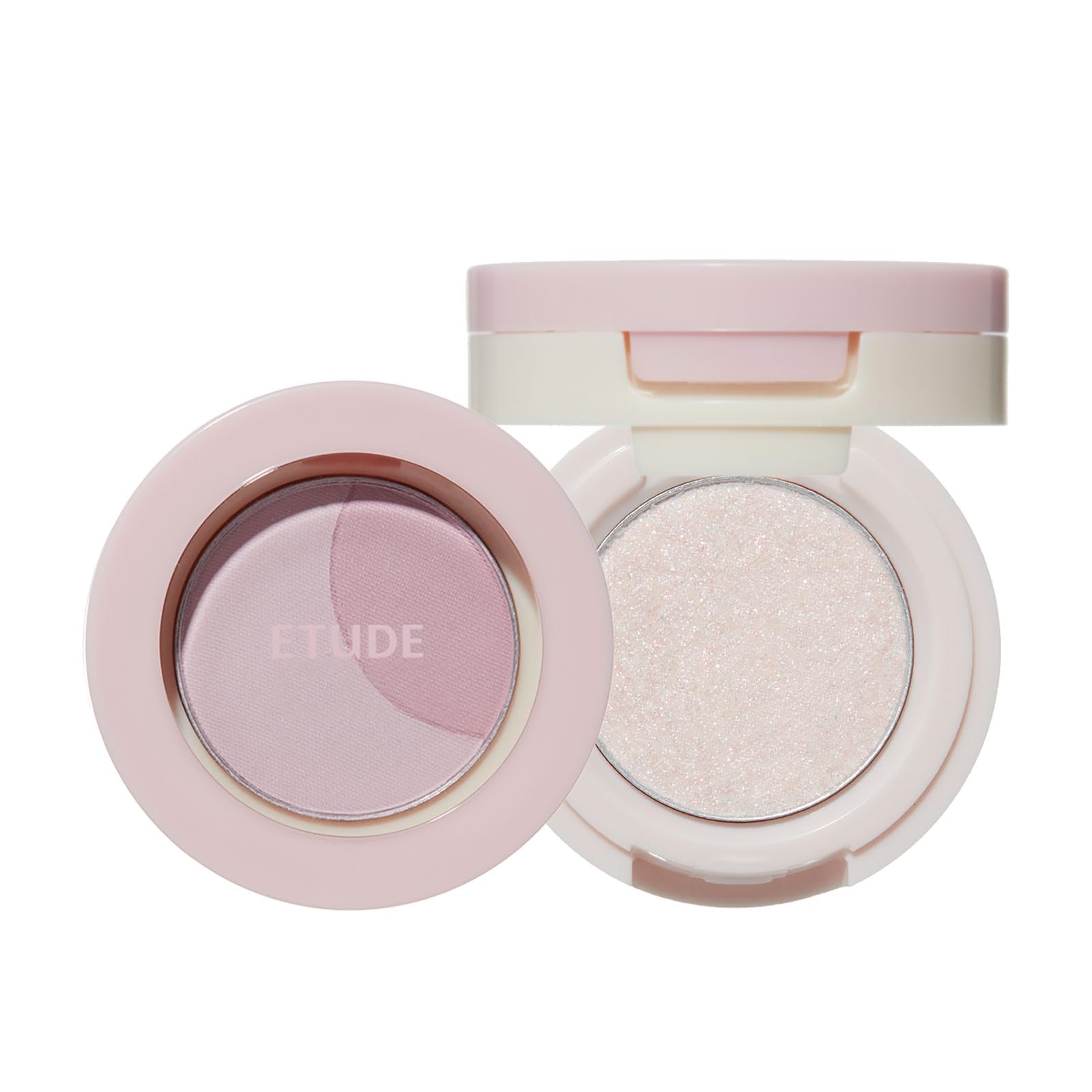 

ETUDE Look At Duo Eyeshadow Eyeshadow Glitter Shimmer Matte Glitter Holiday Collection Christmas Sparkle Transparency Compact Lightweight 1 Piece My