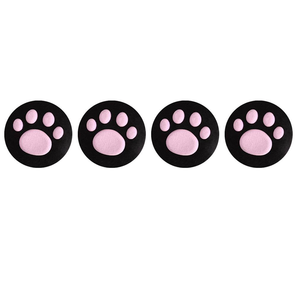 

Накладки на стіки у вигляді котячих лапок для контролерів PS5 PS4 PS3 Xbox One 360, 4 шт. рожевий