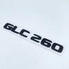 AATN1 3D ABS Chrome Black Letters GLC260 GLC300 GLC350 GLC220d GLC350e 4Matic Emblem for Mercedes Benz GLC X253 Car Trunk Logo Sticker