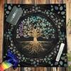 Metaphysical Game Mat Pendulum Divinations Altar Tablecloth Board Game Card Pad