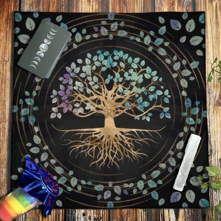 Metaphysical Game Mat Pendulum Divinations Altar Tablecloth Board Game Card Pad