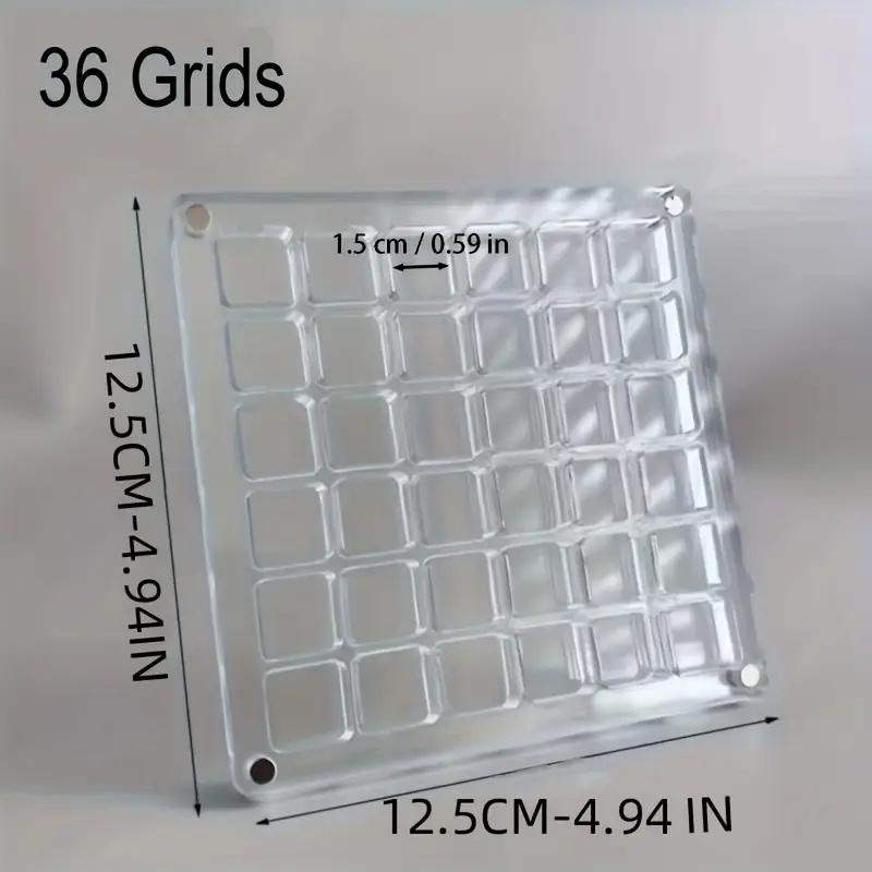 

Acrylic Magnetic Shell Display Case 36-Compartment Transparent Organizer for Various Seashells Hand Washable Seashell Jewelry