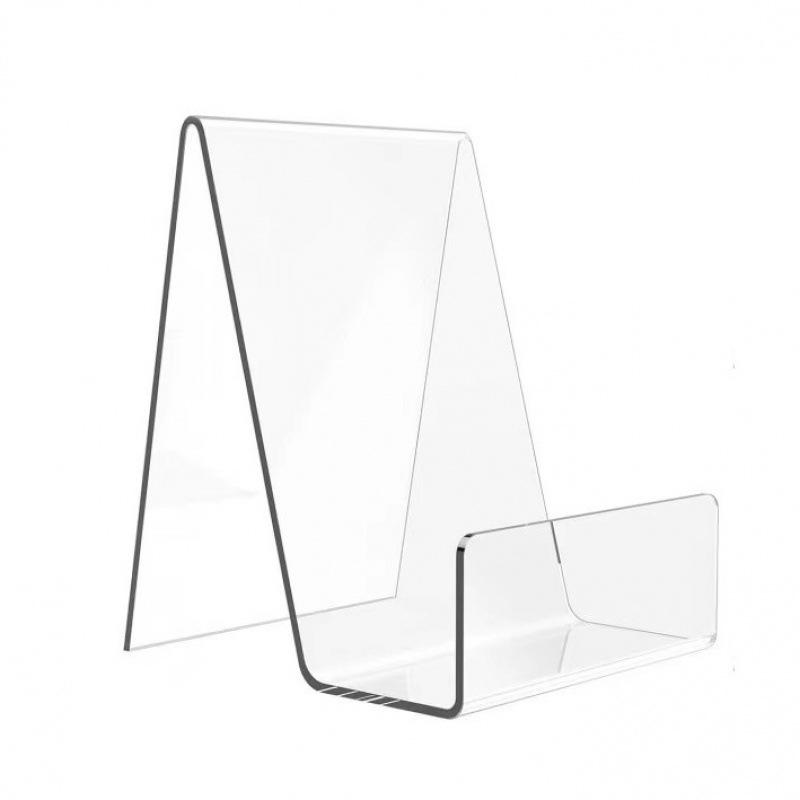 1 Transparent Acrylic Bookshelf Transparent Shelf Acrylic Display Stand Desktop Storage Mobile Phone Support Book Storage