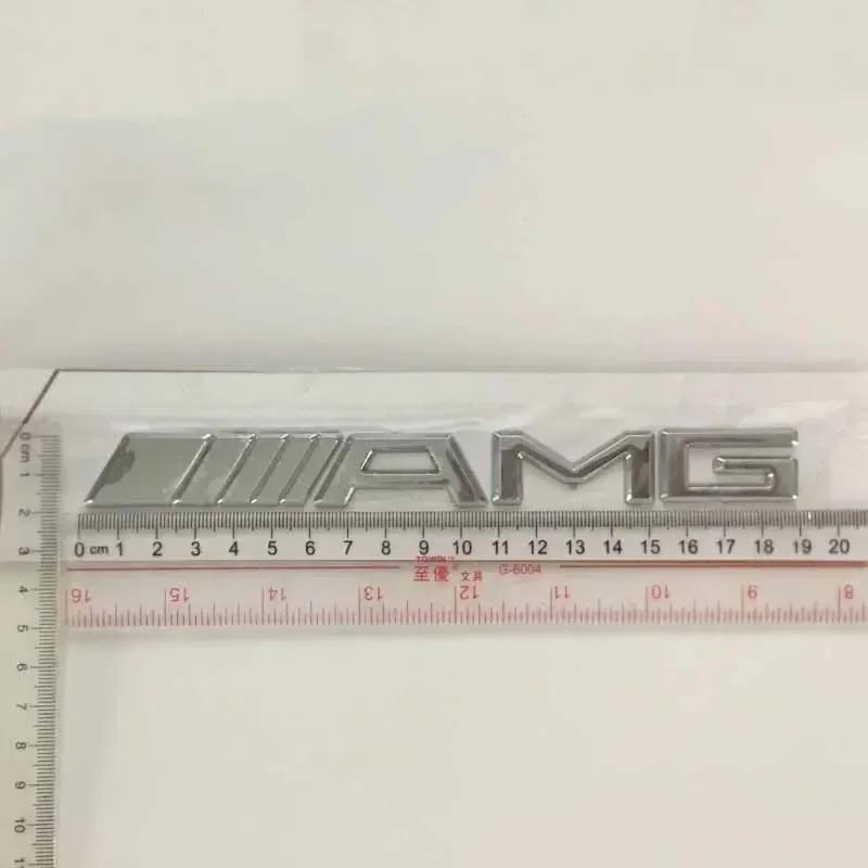 C200 E200 New 2025 For Mercedes Benz 3D ABS Car Rear Trunk Badge Decal Letters Sticker For Mercedes Benz AMG A B C E G CLA C63 G