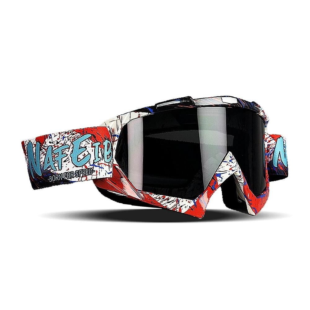Nuovissimi occhiali da moto per uomo, occhiali da sole da motocross, occhiali da sicurezza protettivi, occhiali da casco per visione notturna, occhiali da guida vintage