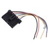 2Pcs Left Right Rear Tail Lamp Light Connector Adapter Harness Cable Wire Wiring Plug Pigtail Fit for Ford Transit Mk6 MK7 2006