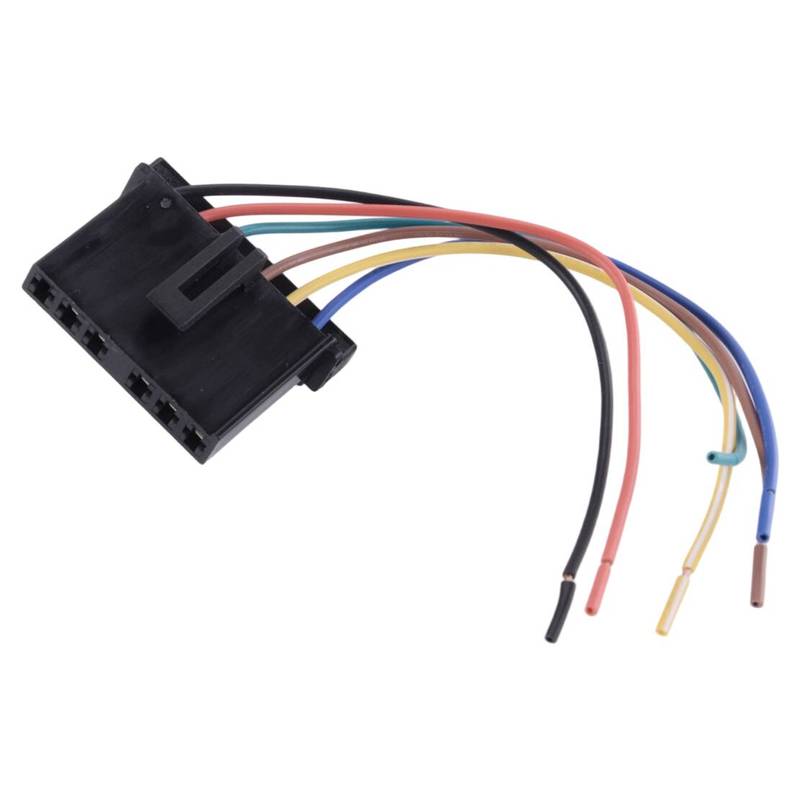 2Pcs Left Right Rear Tail Lamp Light Connector Adapter Harness Cable Wire Wiring Plug Pigtail Fit for Ford Transit Mk6 MK7 2006