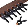 6pcs Heavy Duty 3inch Spring Clamps for Photography Muslin Canvas Backdrop Clips Durable Plastic for Studio Art and DIY