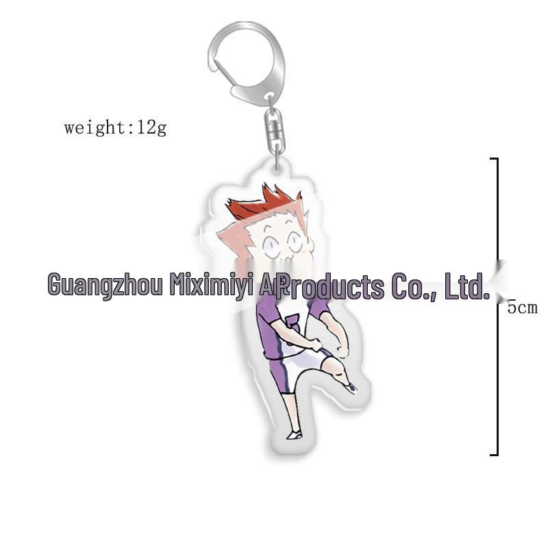 ¡Haikyuu! en stock! Soporte Acrílico y Colgante Llavero del Equipo de Animación