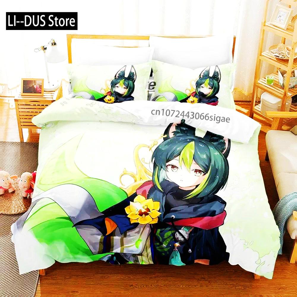Capa de Edredom Kawaii Genshin Impact Tighnari Para Quarto de Meninos Tamanho Solteiro Twin Full Queen King 2025 Capa de Colcha Fronha