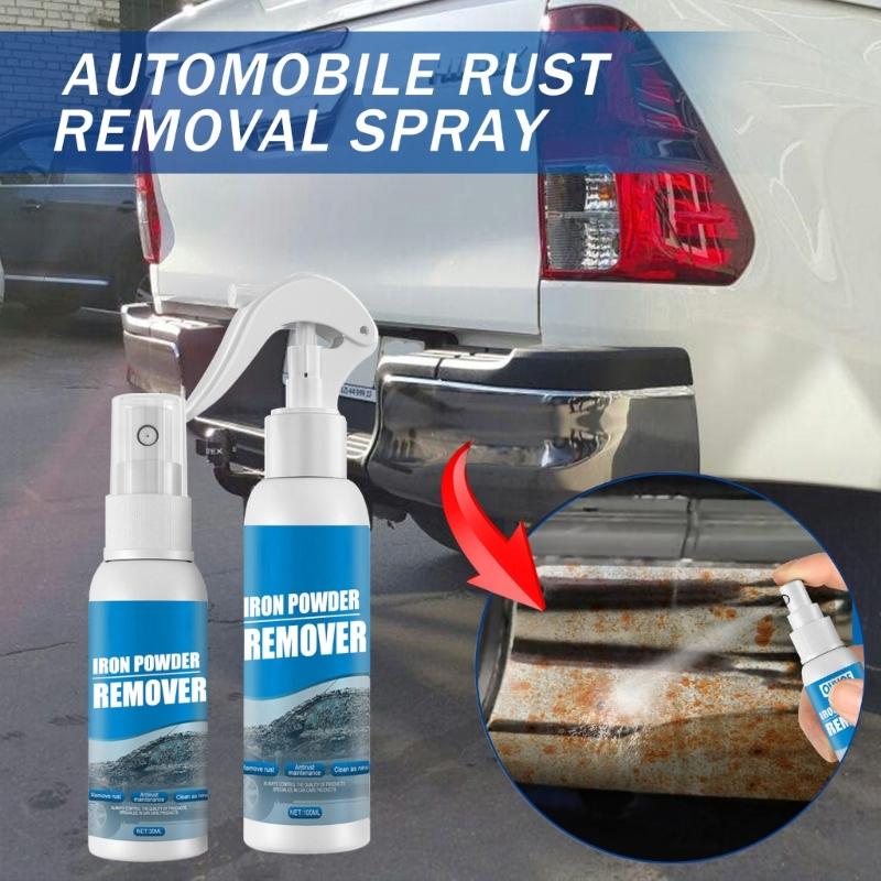 Remove Rust Agent Sprayer Fast Acting Rust Remover for Car Boats, Kitchens, Bathrooms Multipurpose Rust Cleaner