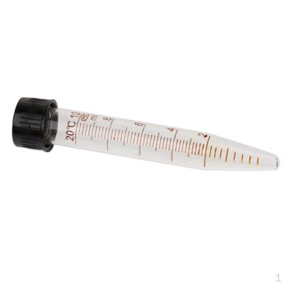 0/50ml Tuburi Conice Microcentrifugă cu Capac Viale de Test din Sticlă Pachet de 1x , așa cum se arată, 10ml