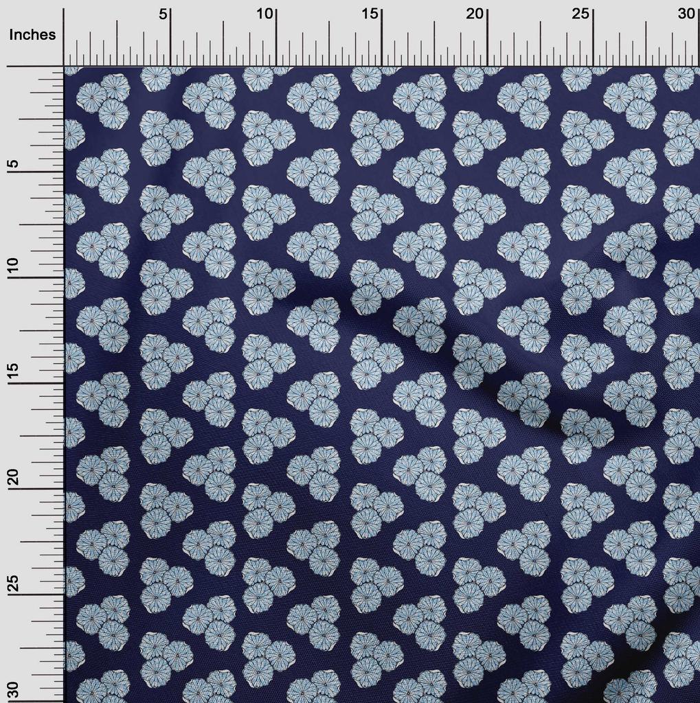 oneOone Cotton Flex Beige Fabric Asian Block Sewing Craft Projects Fabric Prints by Yard 40 Inch