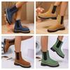 British Martin Boots Women's 2025 New Spring and Autumn Single Boots Chelsea Thin Boots Winter Simple Platform Short Boots