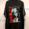 Vintage Slowdive Band Black T-shirt Unisex S To 5XL SG397