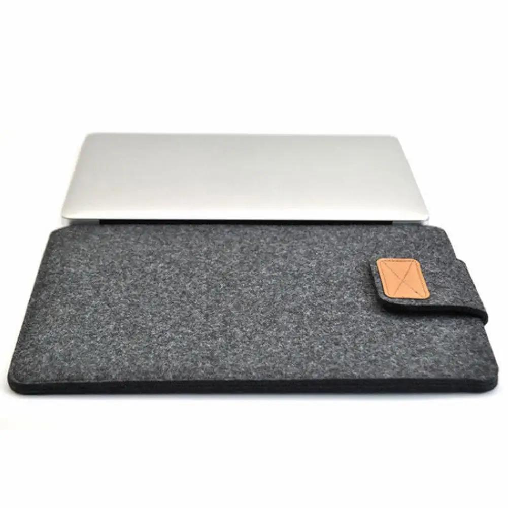11 13 15 inch Tablet Bag Felt Computer Bag Lightweight Portable Handbag Multifunctional Notebook Bag For Laptop Macbook Lenovo