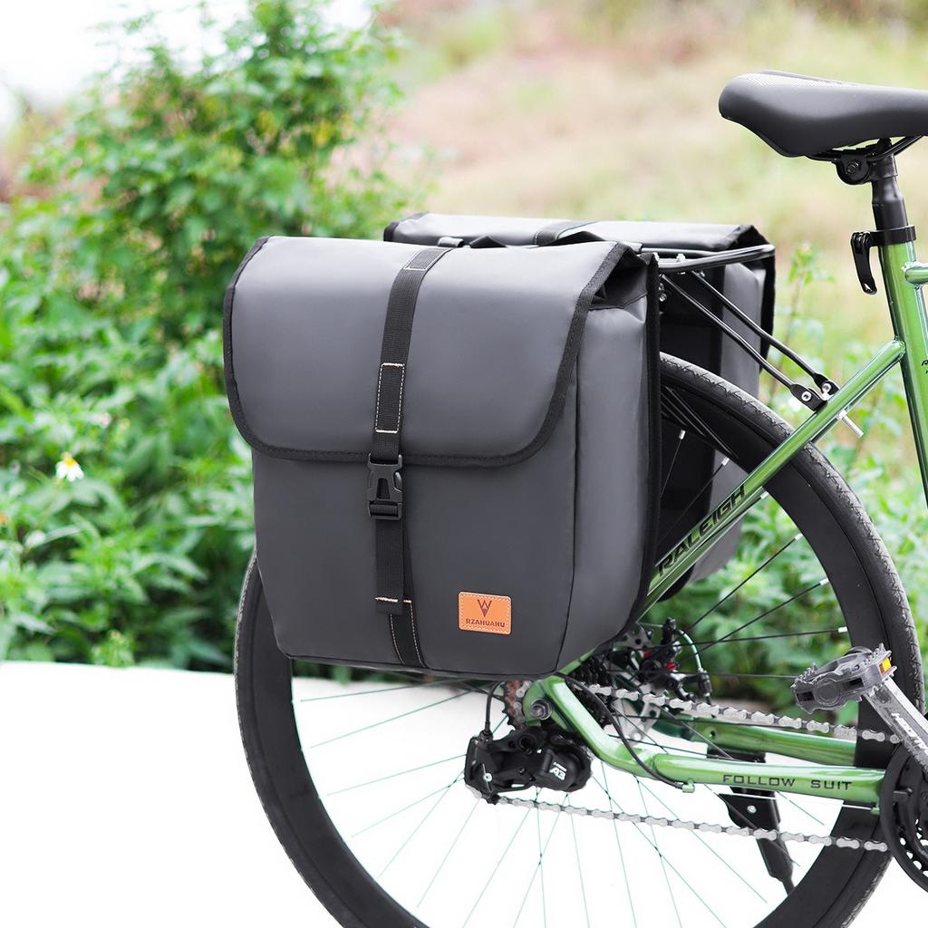 Borsa Sottosella per Bici Borsa per Portapacchi Posteriore Bicicletta Borsa Impermeabile per Portabici Posteriore Borsa Cargo Ciclismo di Grande Capacità Accessori Bicicletta