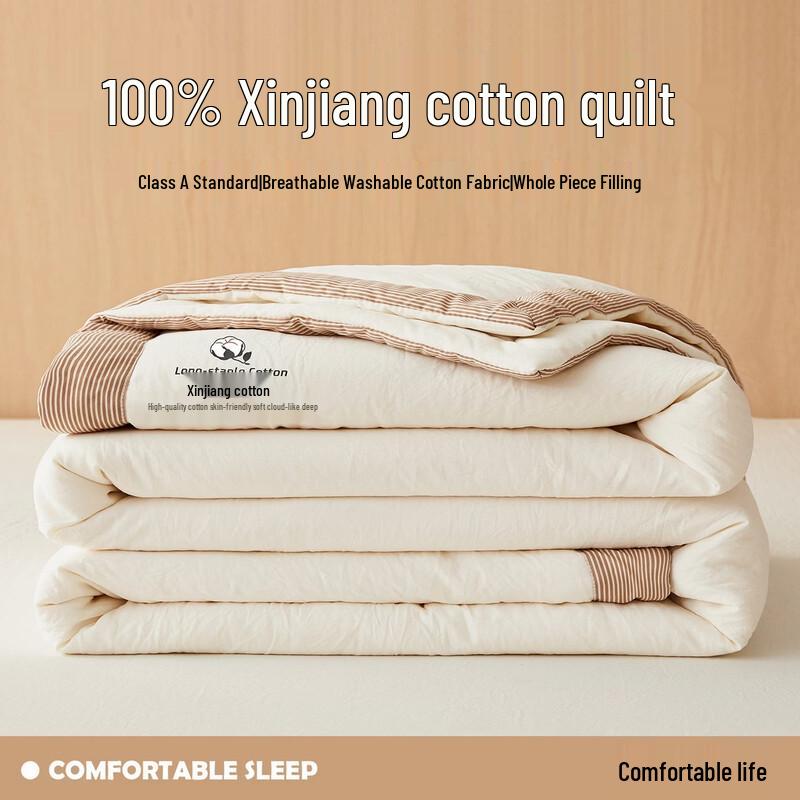 Qi Xi Ai Ultra-Soft Washed Cotton Summer Quilt