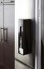 Yamazaki Jitsugyo Magnetic Freestanding Plastic Bag Stocker Tower Black Approx. W8XD8XH32.5cm Tower 7840