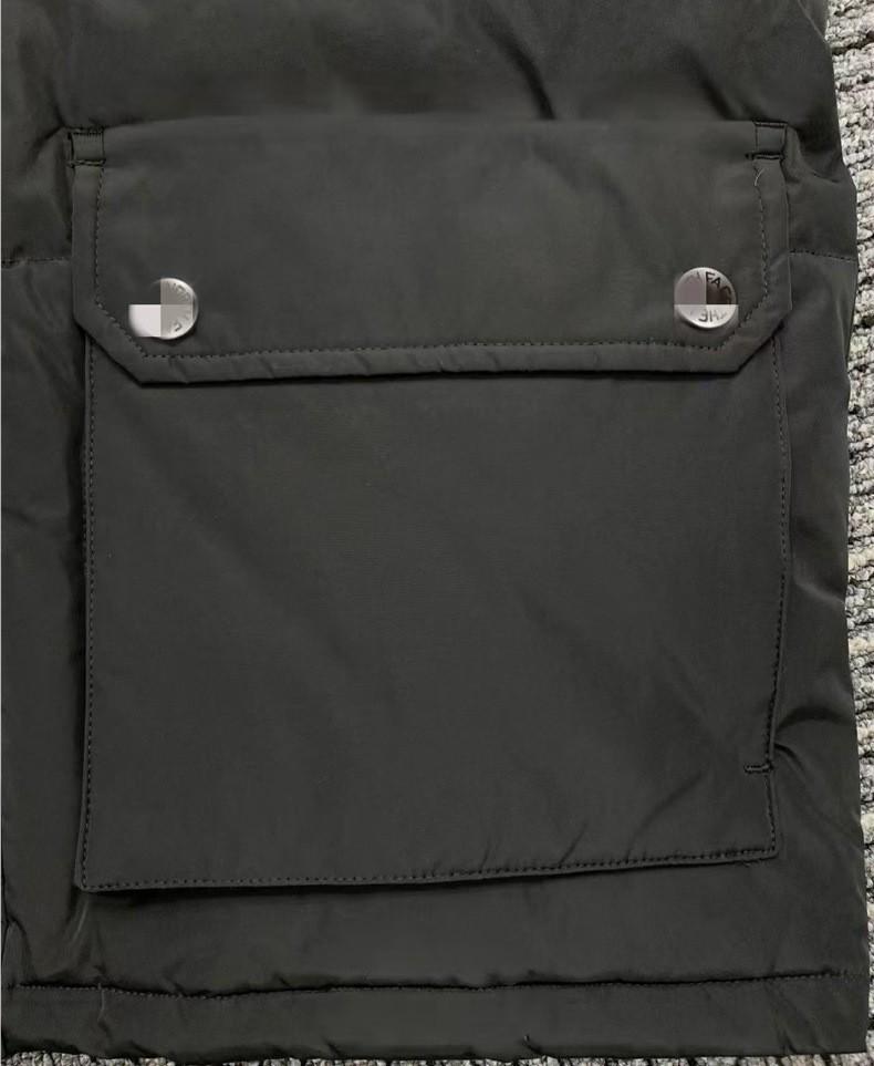 Cross2025 Unisex Winter Down Jacket - High Version Hooded, Versatile, Thick, and Warm