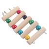 Bendable Structure Wood Climbing Swing 5-Step Design Hamster Climbing Toy Pet Cage Toy For Hamster