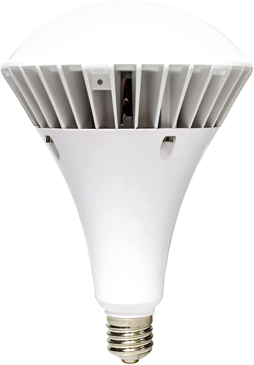 

Buvan 100W LED Bulb, Daylight White E39 5000K, Sign Lighting, LED Beam Bulb, Ballastless Mercury Lamp Replacement, IP65 Waterproof and Dustproof,