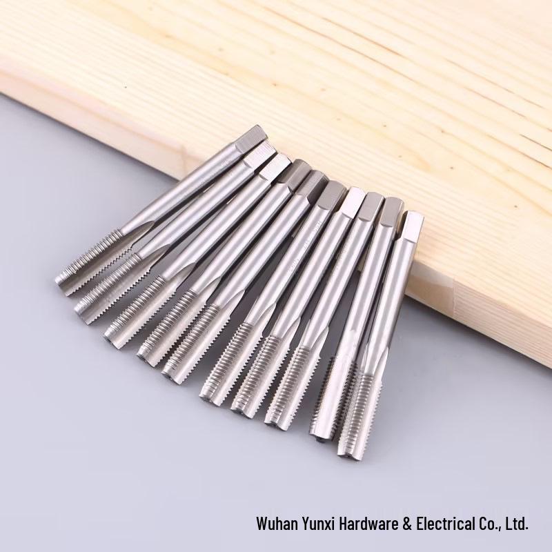 Wanlian High-Speed Steel (HSS) M2-M4 Thread Tap Set with Straight Flute and Spiral Tap