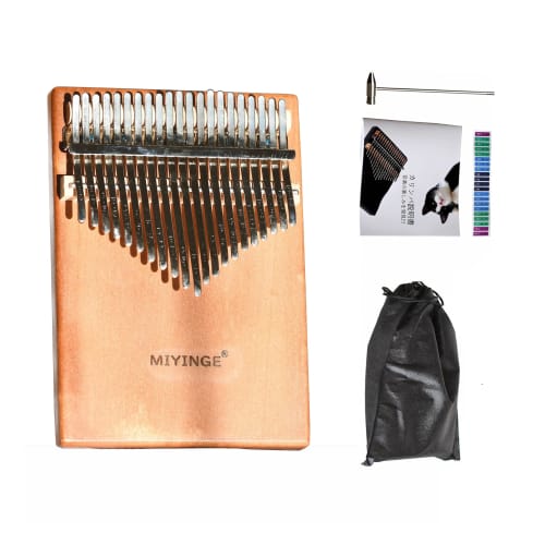 MIYINGE Kalimba, 21-note kalimba, kalimba, 21-key kalimba, girl's instrument, children's kalimba, thumb harp, beginner's instrument, mini kalimba for