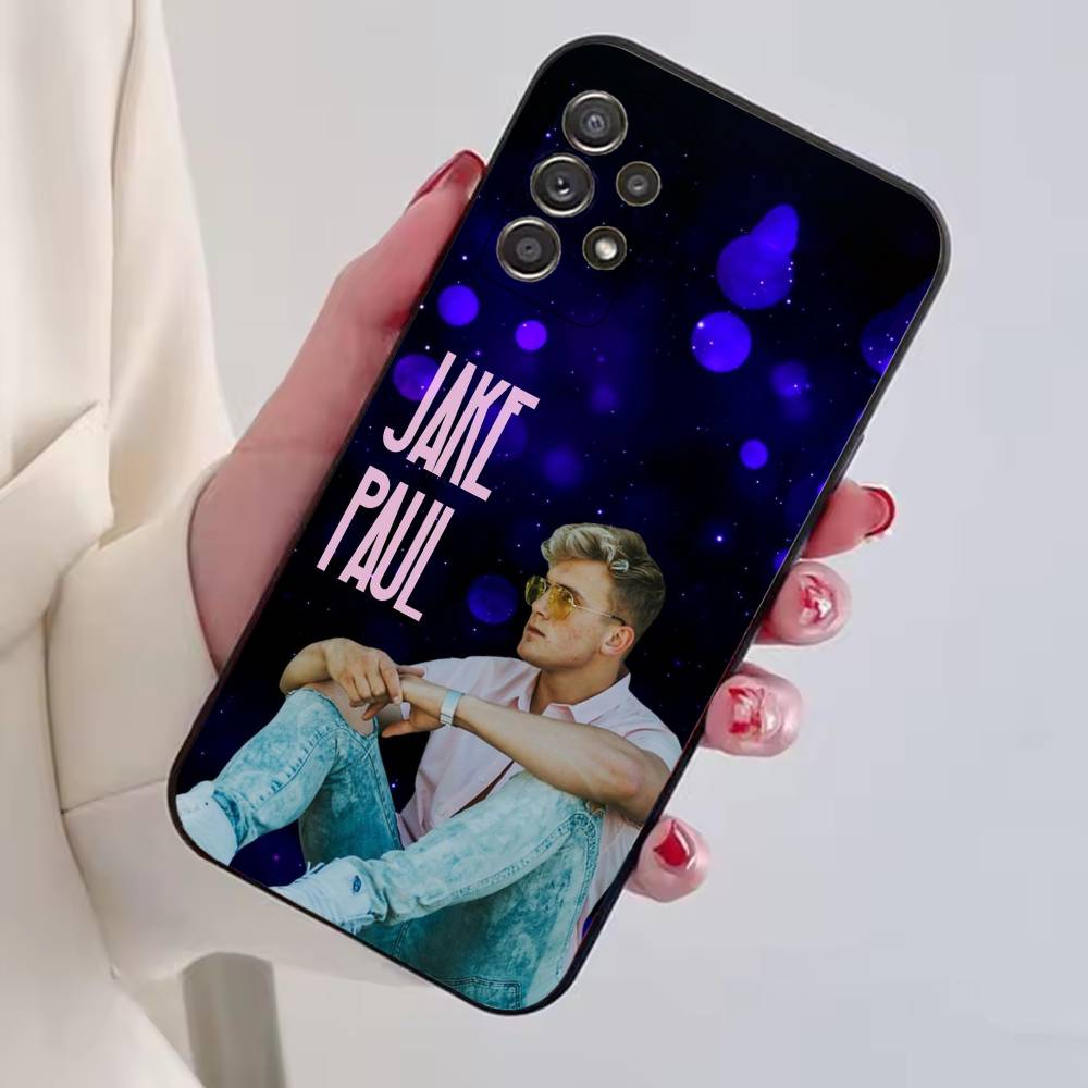 Boxing Star J-Jake Paul Phone Case For Samsung S25,S24,S21,S22,S23,S30,Ultra,S20,Plus,Fe,Lite,Note,10,Black Cover