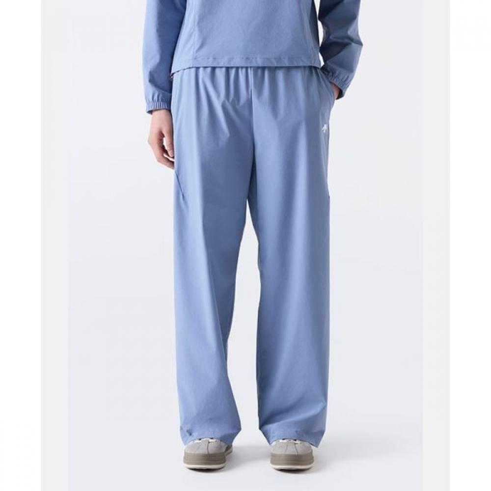 

DeScente Sung Seung Min WearS Женские широкие тканые брюки синего цвета BLU0BLUE/65